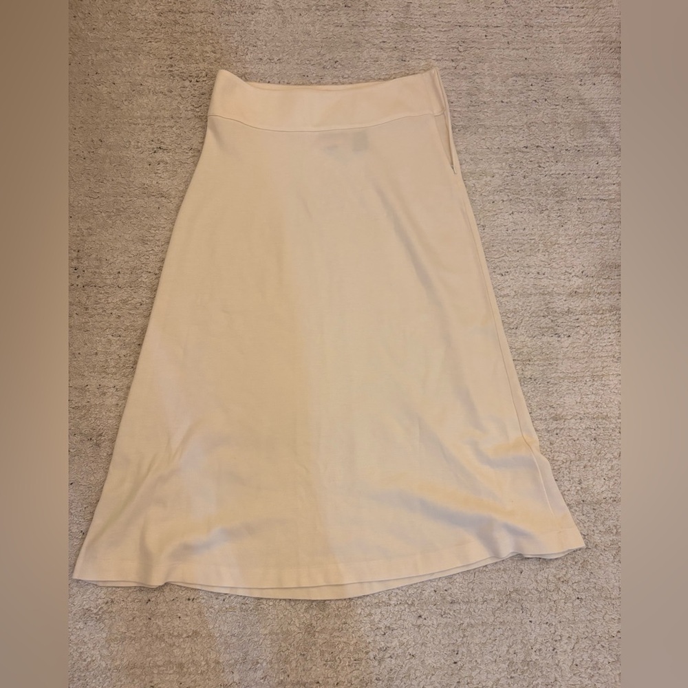 Ralph Lauren Cream A-Line Skirt